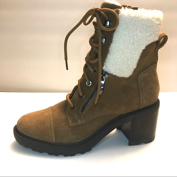 marc fisher lace up booties